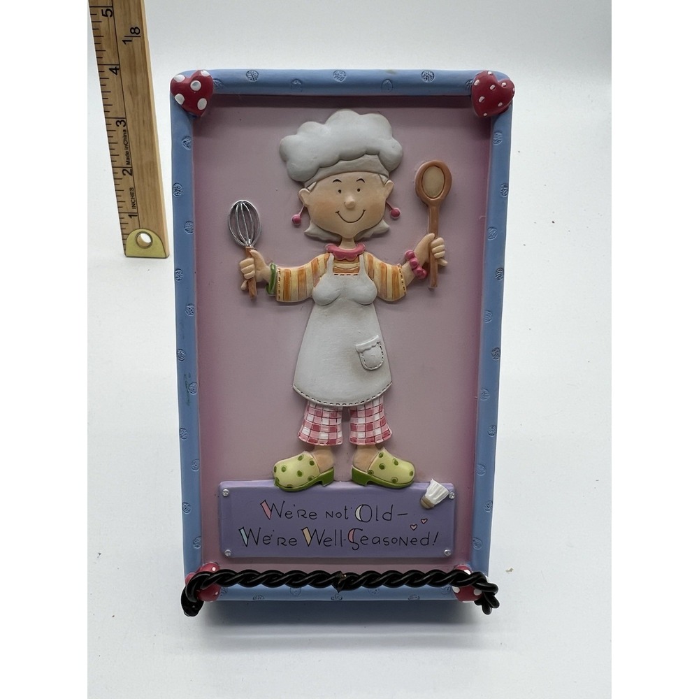 Pavilion Well Seasoned Series "We're Not Old"‎ Small Plaque Sign 3x5 Fun Gift